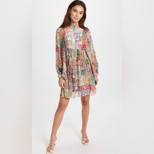 Zimmermann Cosmic Smock Mini Dress Size 0